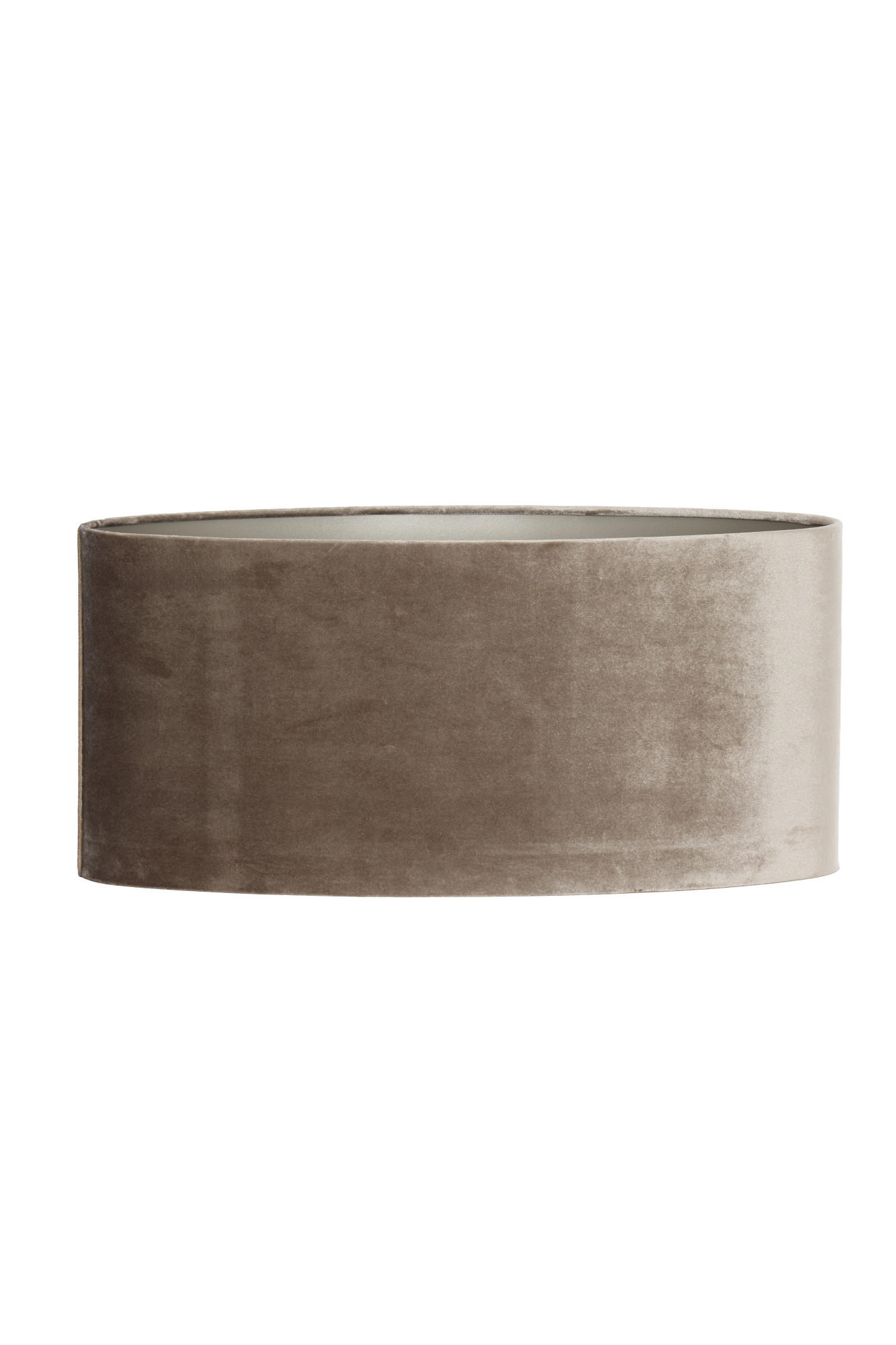 LAMPENSCHIRM Palata Braun 58/24/27 cm - Braun, Textil (58/24/27cm) - Light & Living