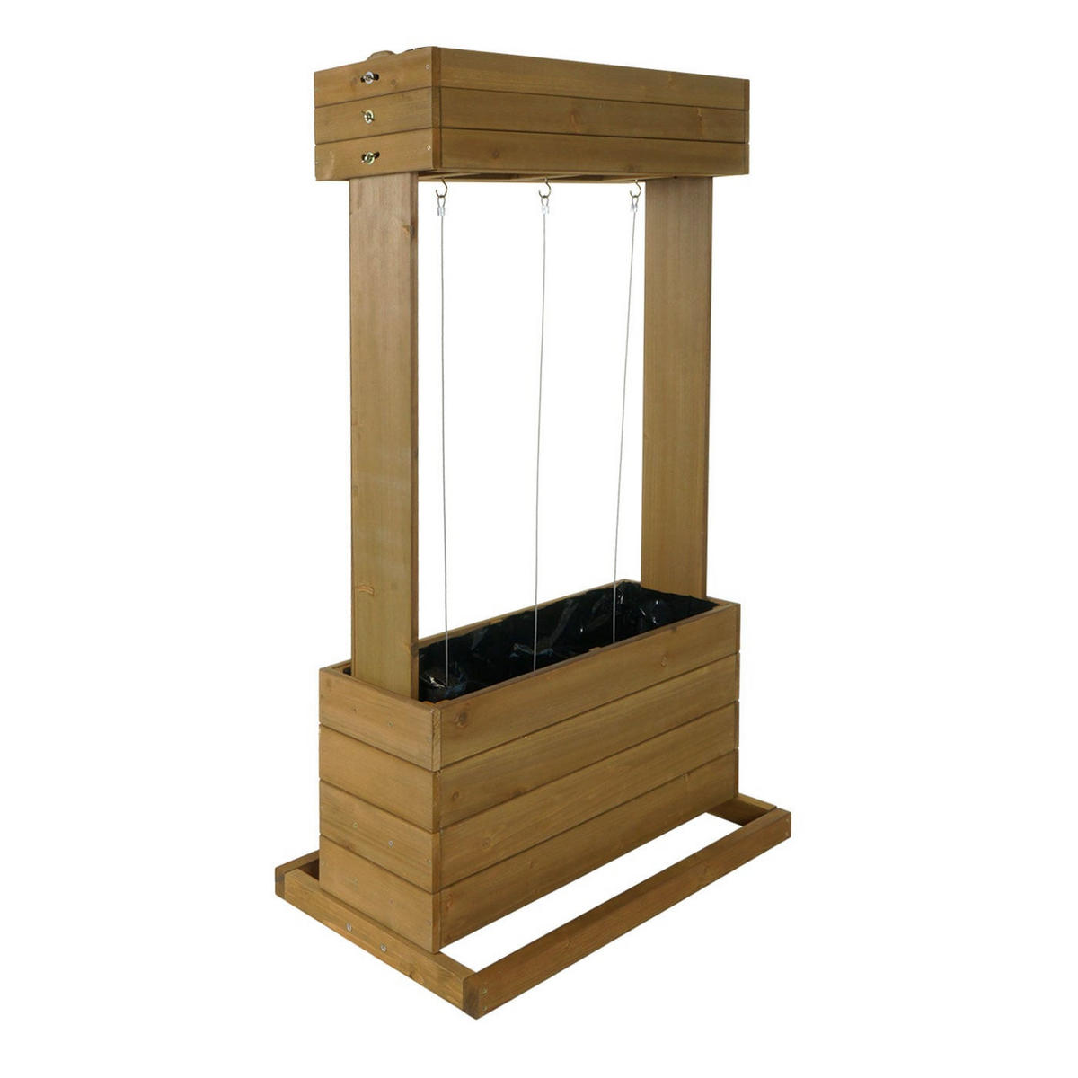 HOCHBEET 145x85x50cm Braun - Braun, Holz (85/145/50cm) - PROREGAL
