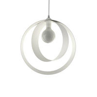 HÄNGELEUCHTE Nucleo - Weiß, Metall (7/40/40cm) - Lumicom