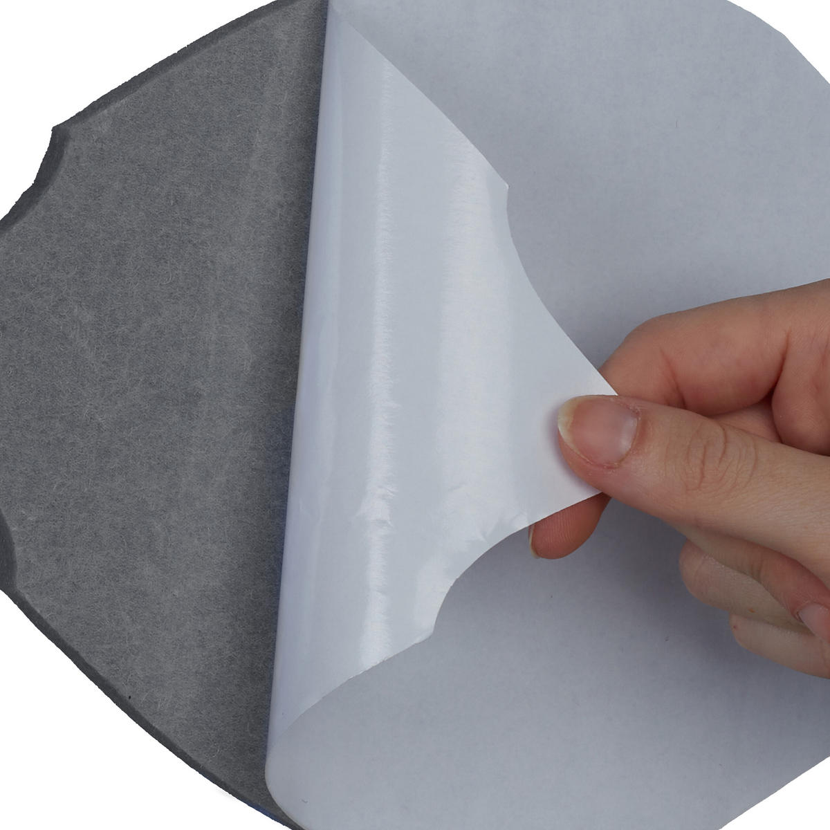 12XFILZPINNWAND - Multicolor, Textil (30/16/0.9cm) - Relaxdays