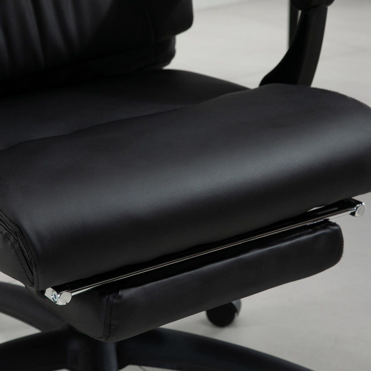 CHEFSESSEL DE-11805 mit 7-Punkt-Massage Schwarz - Schwarz, Metall (79/112/68cm) - ComfortXL