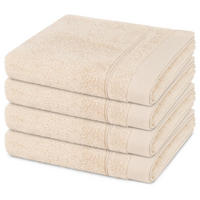 HANDTUCH Rubin 4er-Set - Naturfarben, Textil (50/100cm) - Ross