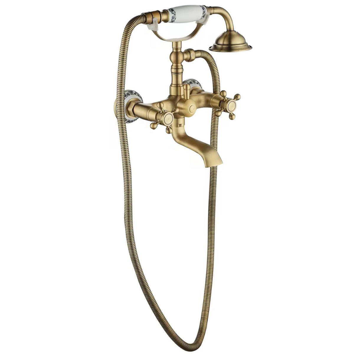 WANNENARMATUR Rea Rustico Antique Gold - Goldfarben, Metall (21/24.5/15cm) - REA