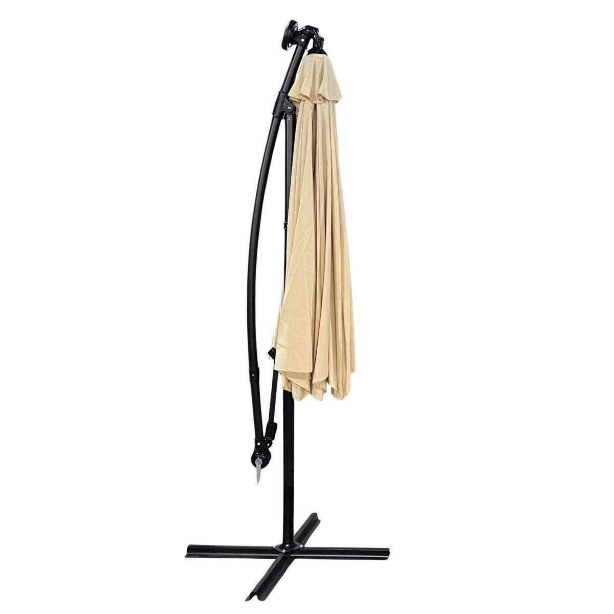 SONNENSCHRIM Beige 245/300 cm - Beige/Schwarz, Metall (300/300cm) - Akord