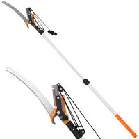 ASTSÄGE DE-10252 2-in-1 mit Teleskopstiel (135-199 cm) Orange - Orange, Metall (20/3.3/199cm) - ComfortXL