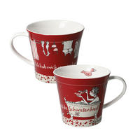 TEETASSE Barbara Freundlieb - Wir sind die Schönsten, Fine Bone China, Bunt, 350 ml - Multicolor, Keramik (0.35L) - Goebel