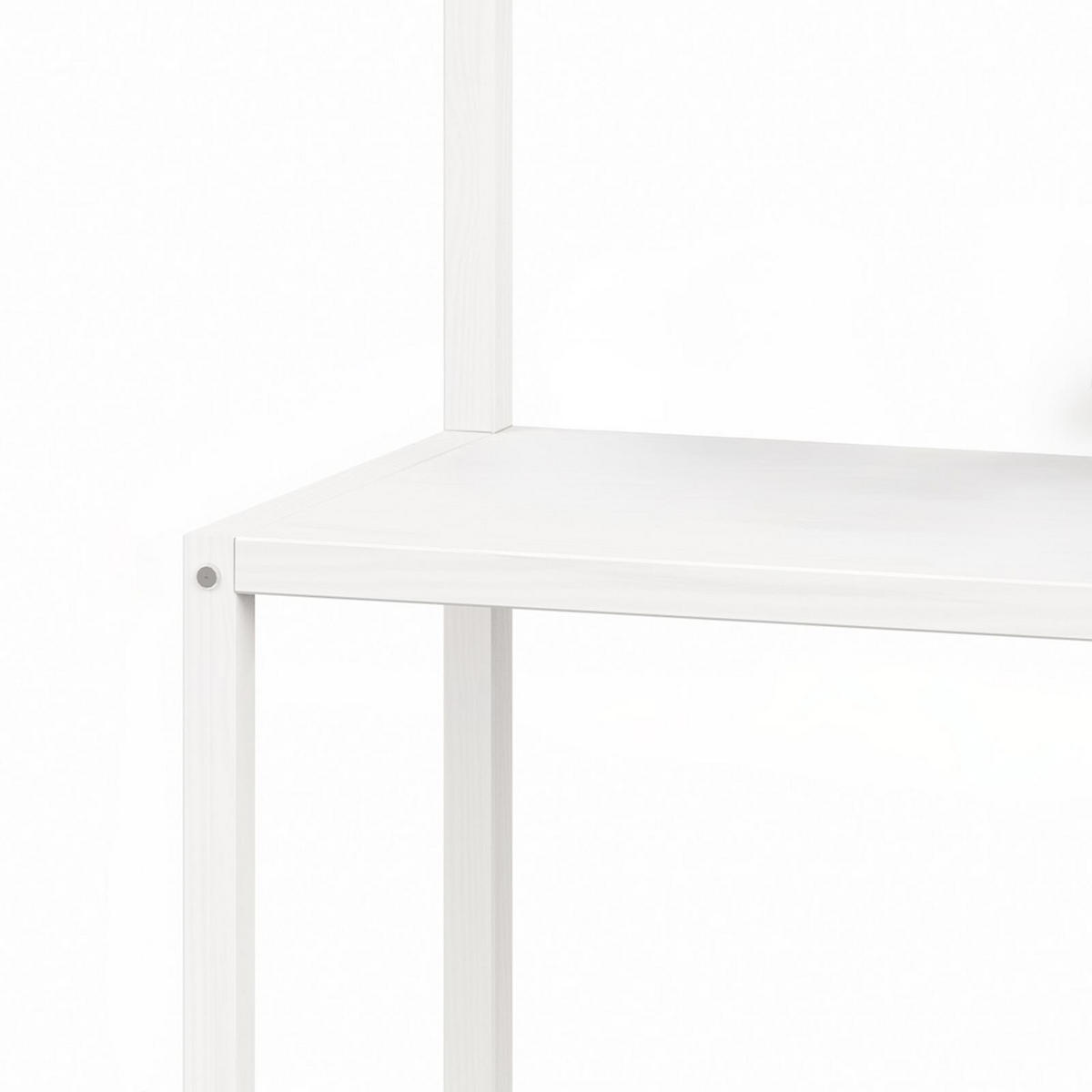 KINDERSCHREIBTISCH NIVIA - Weiß, Holz (120/162/50cm) - IDIMEX