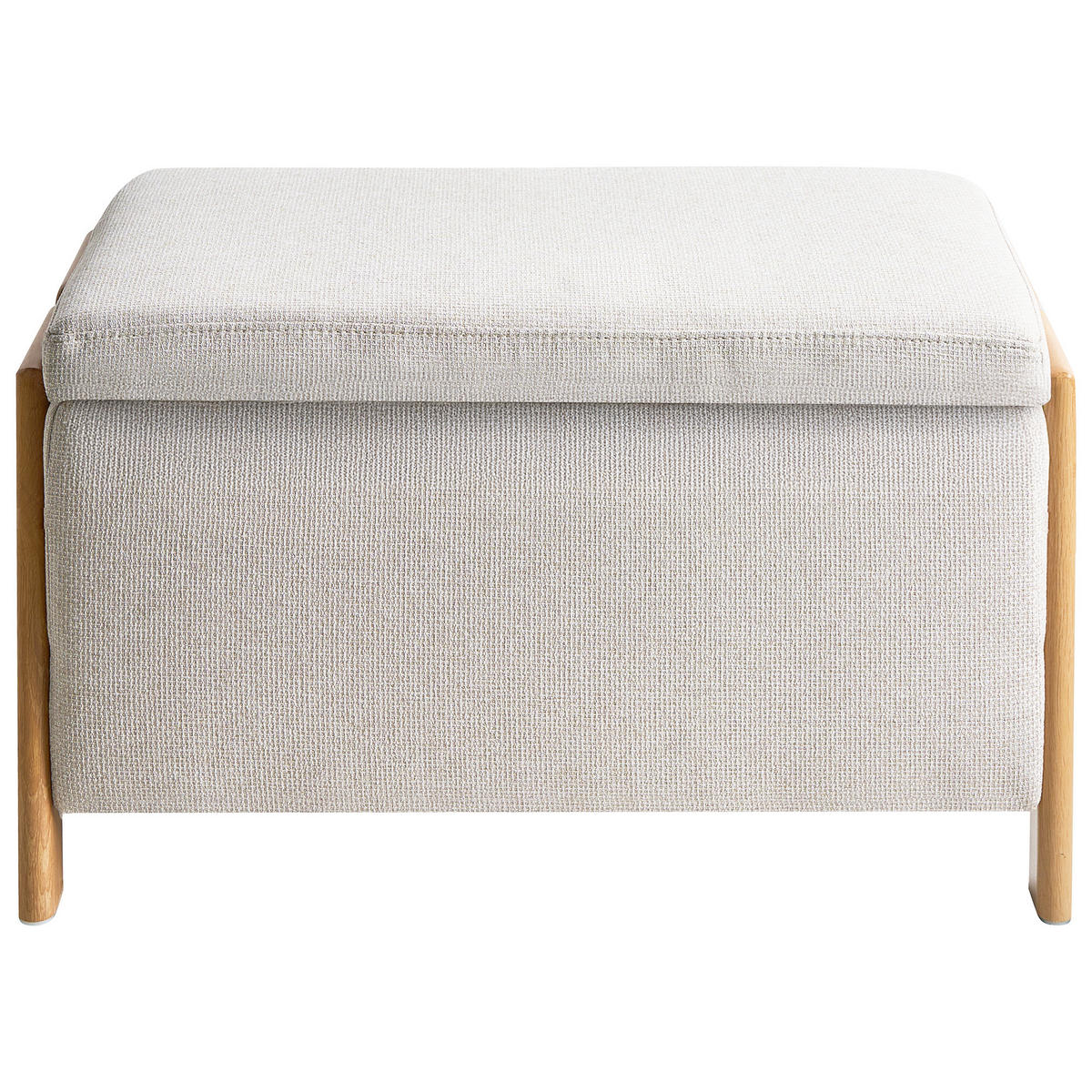 BANCĂ bej Edland - maro/bej, material textil (75/44/43cm) - Beliani
