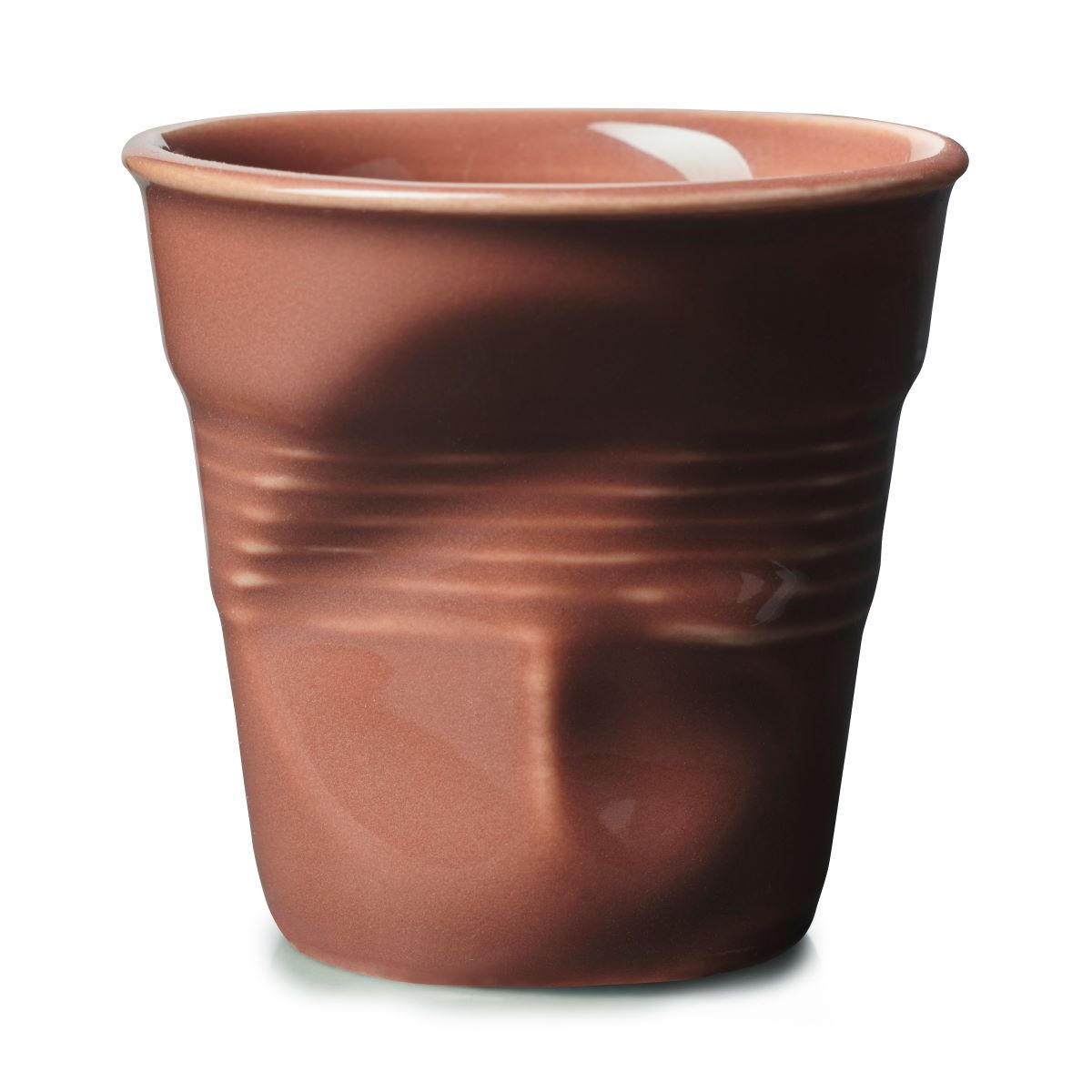 KNICKBECHER Espresso 0,08l Terre brulée - Braun, Keramik (0.08L) - Revol Porcelaine France