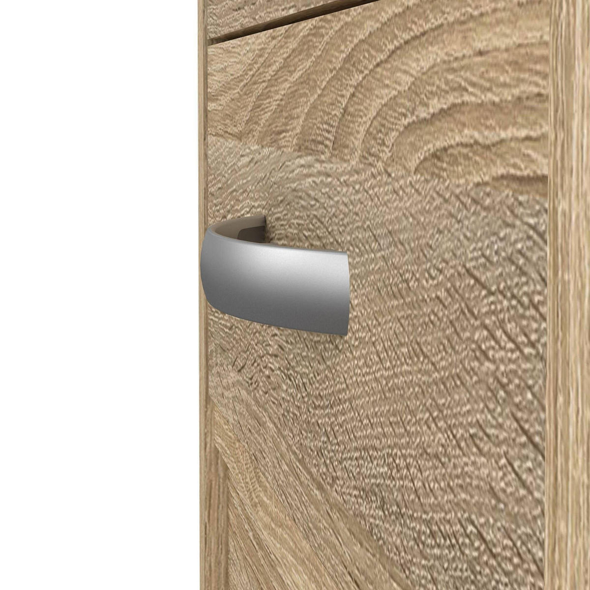 SCHREIBTISCH Eiche 48.5/109.3/75.6 cm - Braun, Holzwerkstoff (49/109/76cm) - DMORA