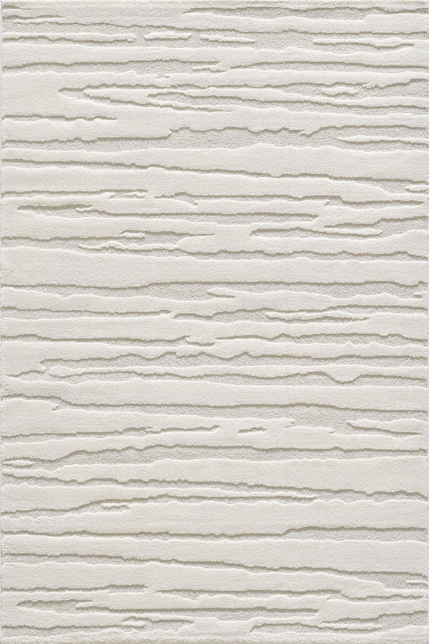 KURZFLORTEPPICH Abstrakt CETINA Polypropylen Creme 240 x 340 cm - Beige, Textil (240/340cm) - KADIMA DESIGN