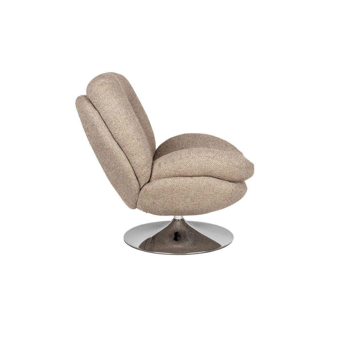 SESSEL Romy Braun - Braun, Kunststoff (80/86/94cm) - Housecraft Living