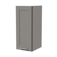 HÄNGESCHRANK Oslo W2/30 Weiß / Dust Grey Matt 30 / 32,5 / 72cm - Weiß/Grau, Holz/Holzwerkstoff (30/72/32.5cm) - Feldmann-Wohnen