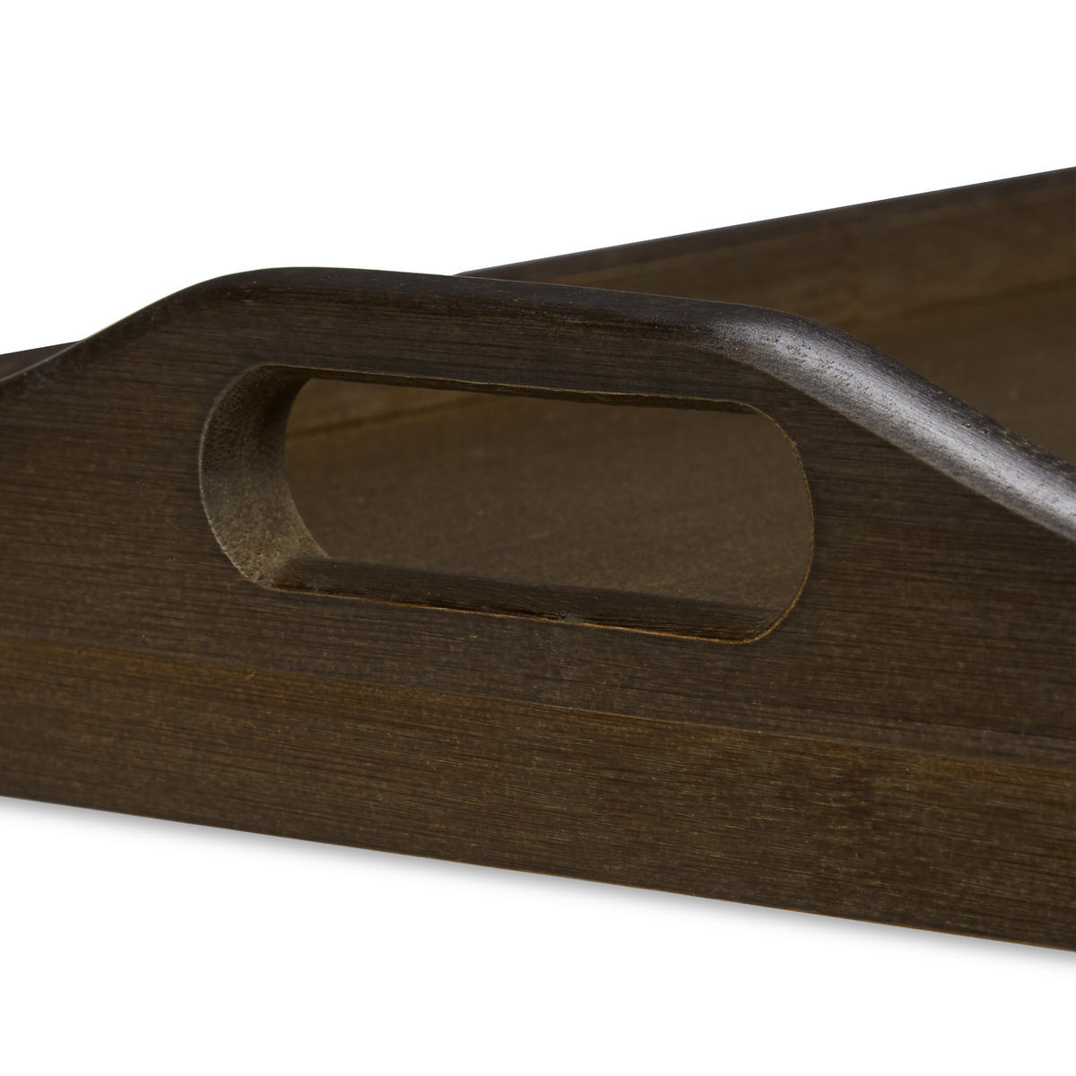 BETTTABLETT - Dunkelbraun, Holz/Holzwerkstoff - Relaxdays