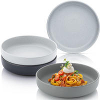 PASTASCHALEN LEEDS - 4 teilig aus Steingut - Multicolor, Stein (20.5cm) - Sänger