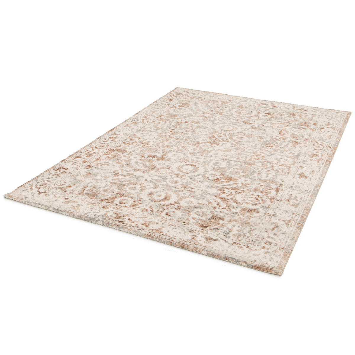 TEPPICH aus recycelten Fasern im Designstil beige - Beige, Textil (120/170cm) - AFK Living