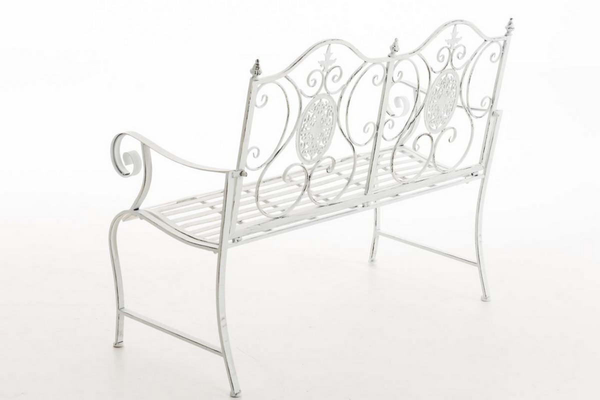 BANK Puncho antik weiß - Weiß, Metall (116/53/94cm) - TPFGarden