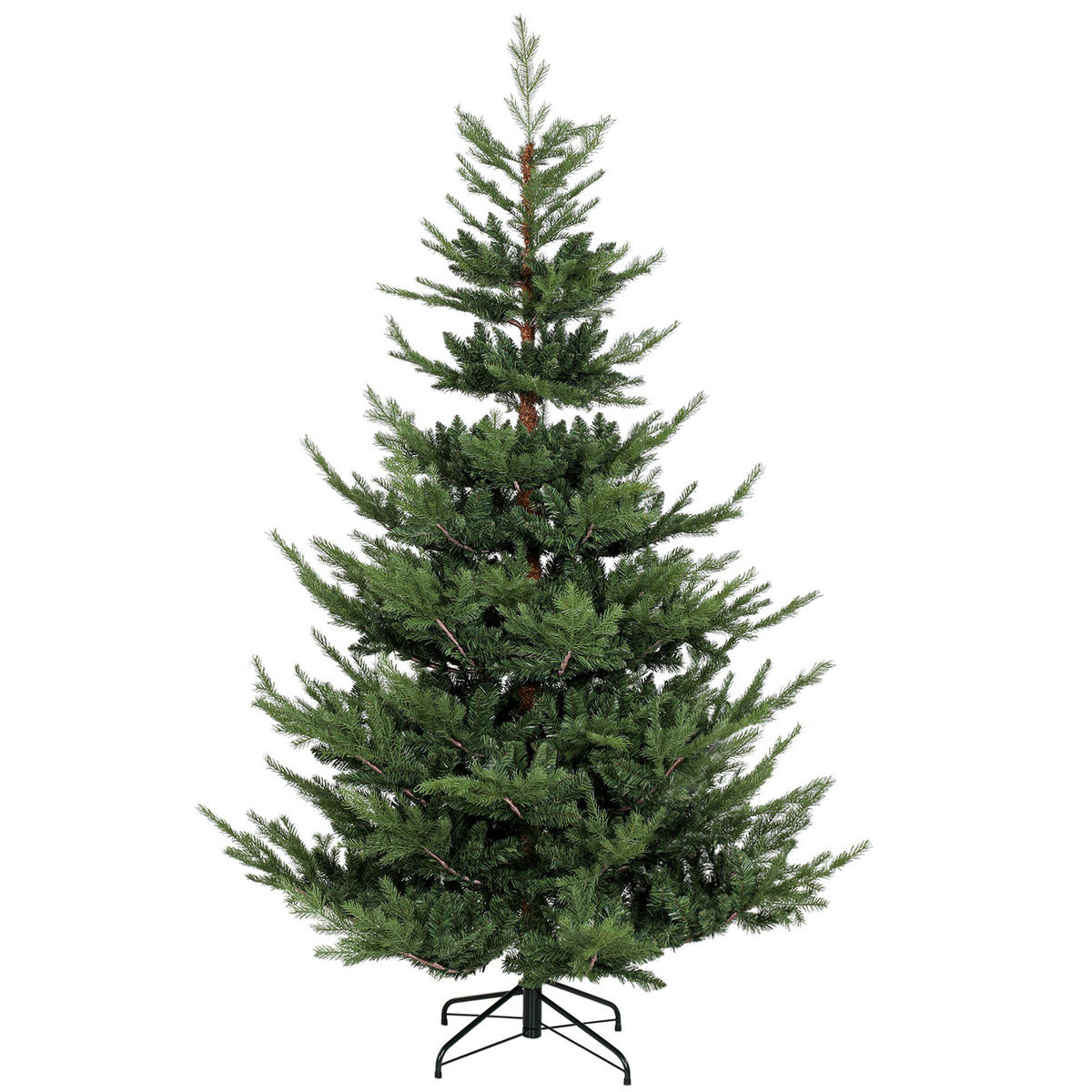 WEIHNACHTSBÄUME Grün 140.0/140.0/210.0cm - Grün, Kunststoff (210cm)