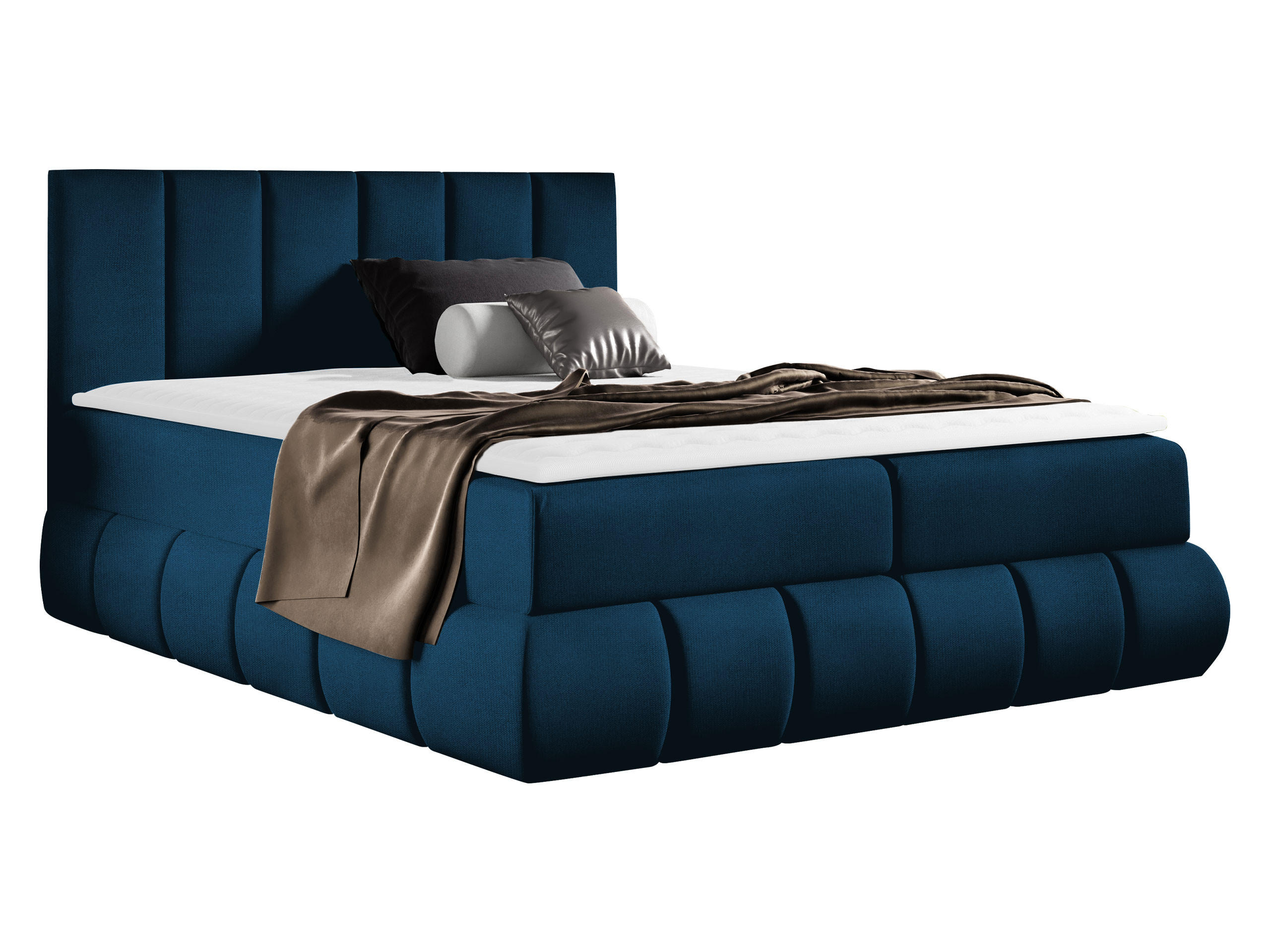 BOXBETT Venezia - Blau, Holz (120/200cm) - MIRJAN24