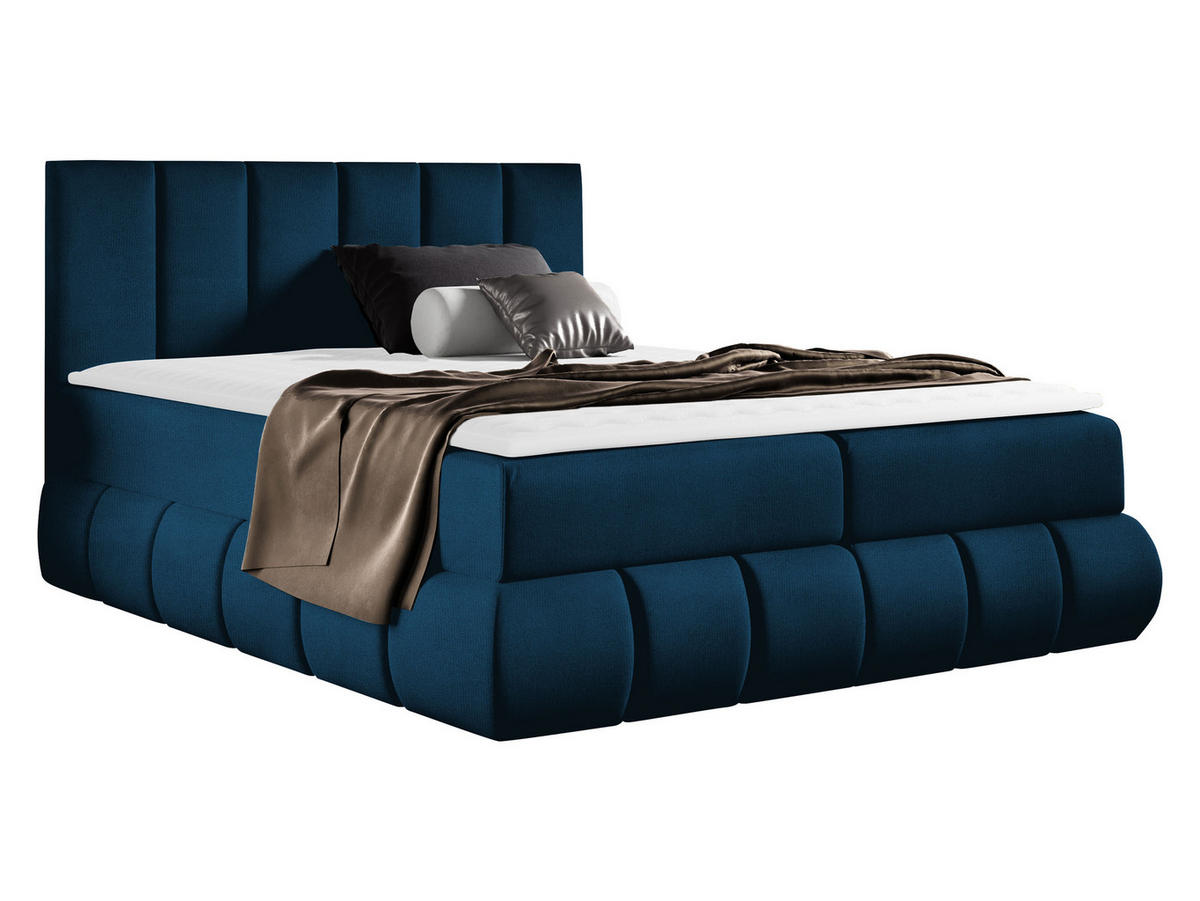BOXBETT Venezia - Blau, Holz (120/200cm) - MIRJAN24