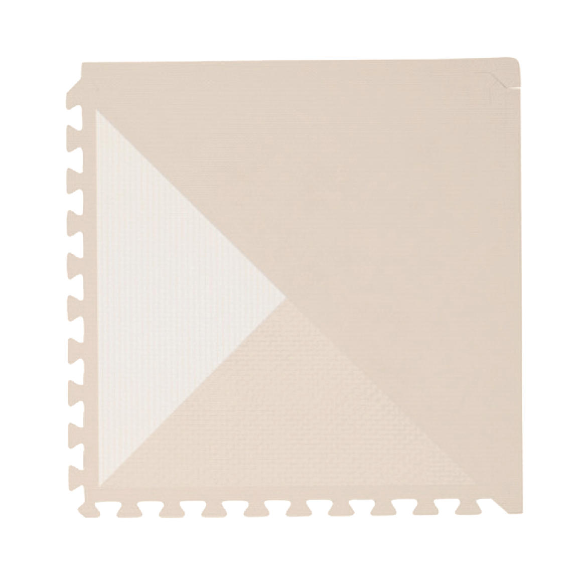 SPIELMATTE Kyte Mocha taupe 120x180 - Taupe, Kunststoff (120/180cm)
