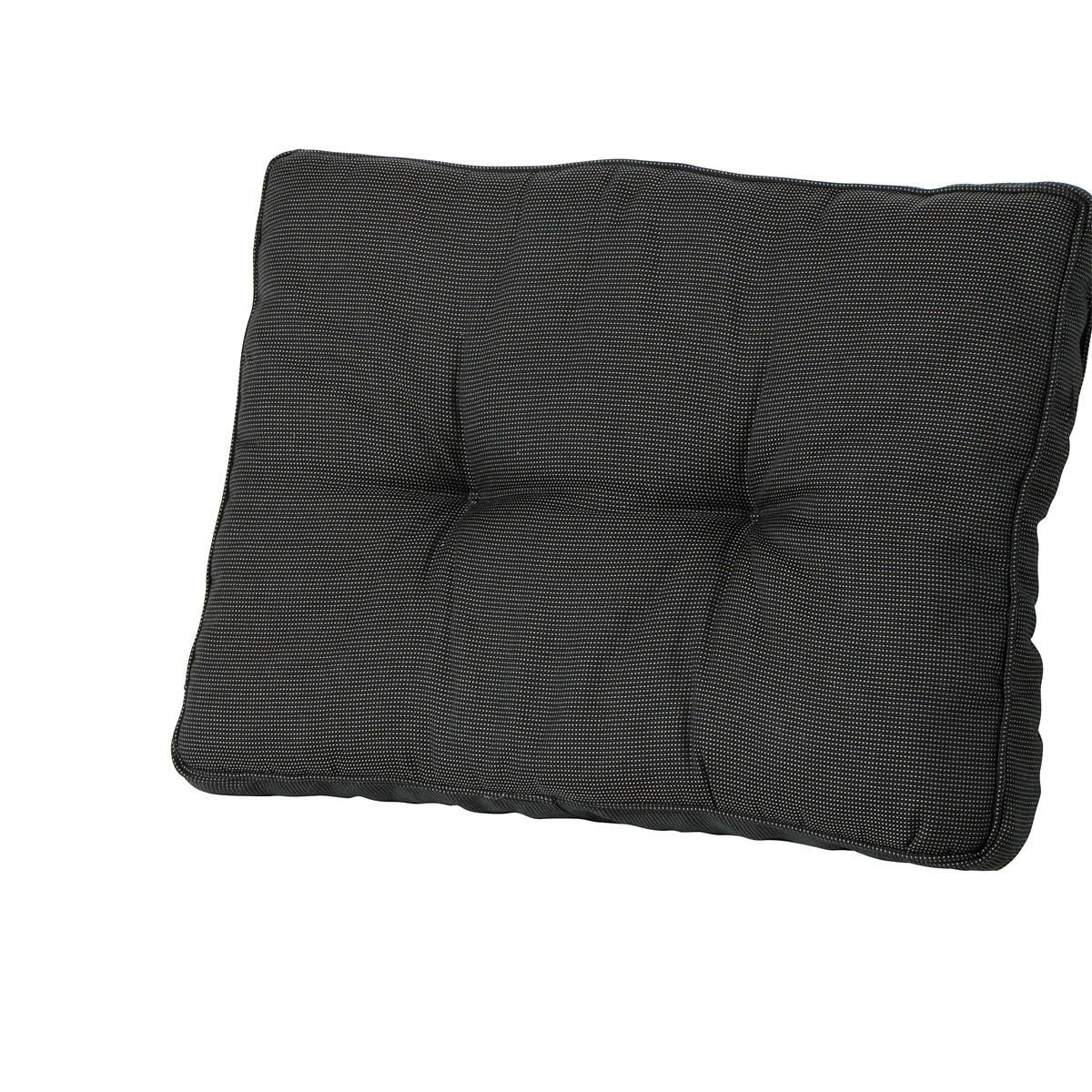 RÜCKENKISSEN Rippe 43/73 cm 2er-Set - Schwarz, Textil (73/8/43cm) - Madison