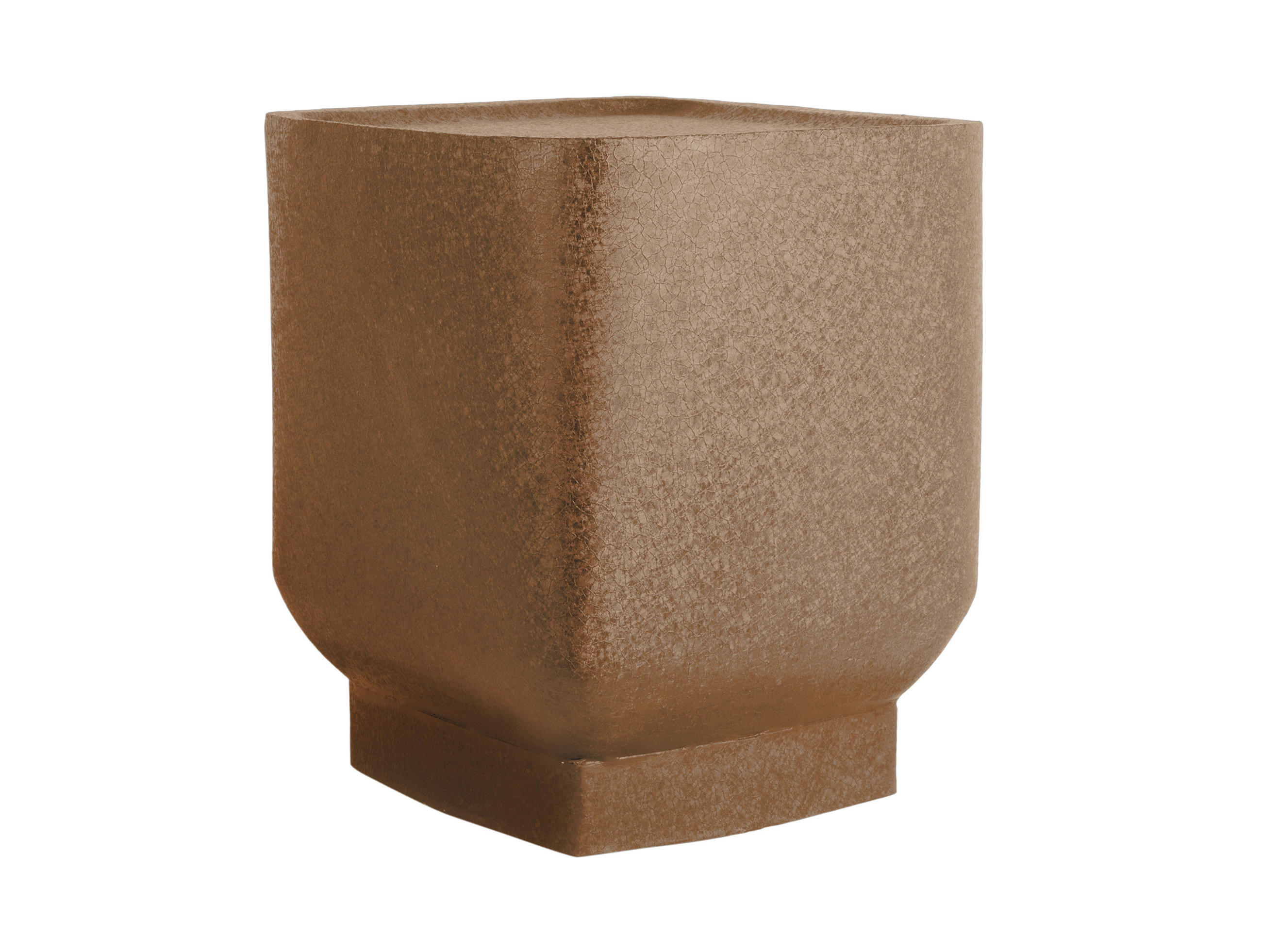 BEISTELLTISCH Boaz Cuadro - Braun - 37/37/40 cm - Braun, Metall (37/37/40cm) - Leitmotiv