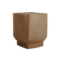 BEISTELLTISCH Boaz Cuadro - Braun - 37/37/40 cm - Braun, Metall (37/37/40cm) - Leitmotiv
