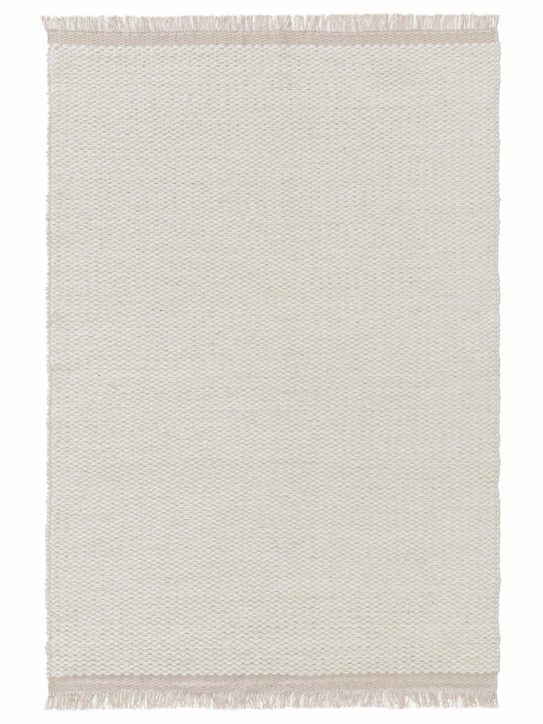 WOLLTEPPICH Lana Cream 200x300 cm - Creme, Textil (200/300cm) - benuta Pure