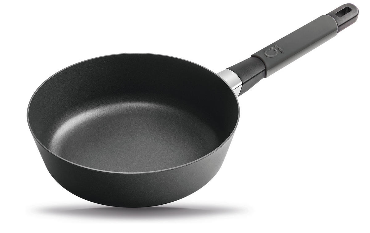 HOCHRANDPFANNE INDUKTION ⌀24cm - ANTHRAZIT - Anthrazit, Kunststoff/Metall (24cm) - Gastrolux