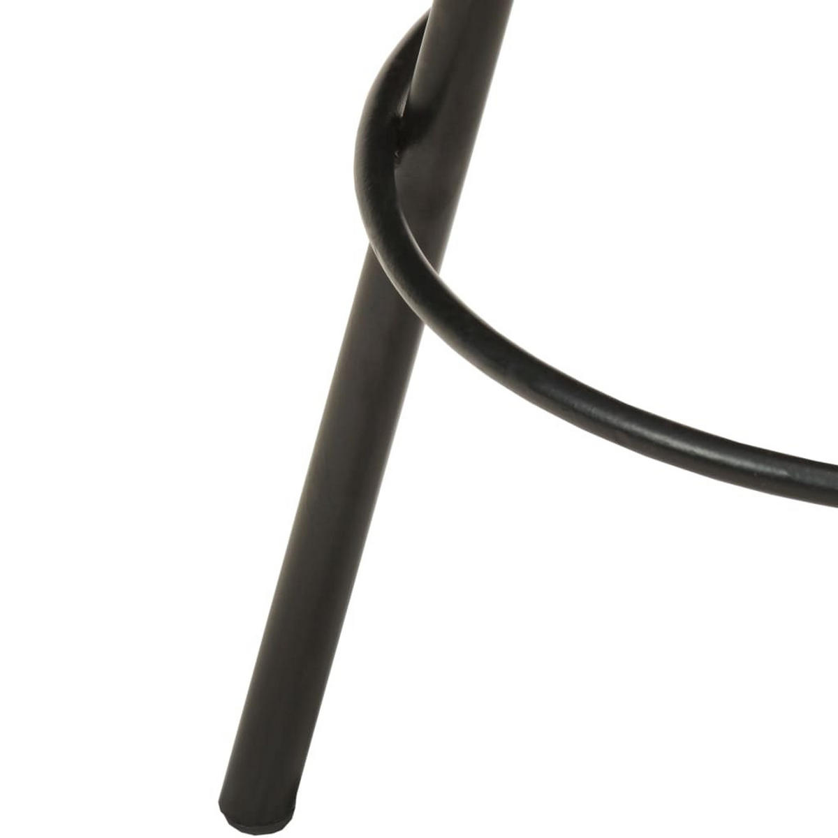 BARHOCKER Luke 2er-Set Raues Mangoholz Braun - Braun, Holz (30/76/30cm) - DELUKE