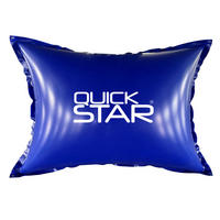 POOLKISSEN Eckig 200x240 cm Blau - Blau, Kunststoff (200/240cm) - QUICK STAR