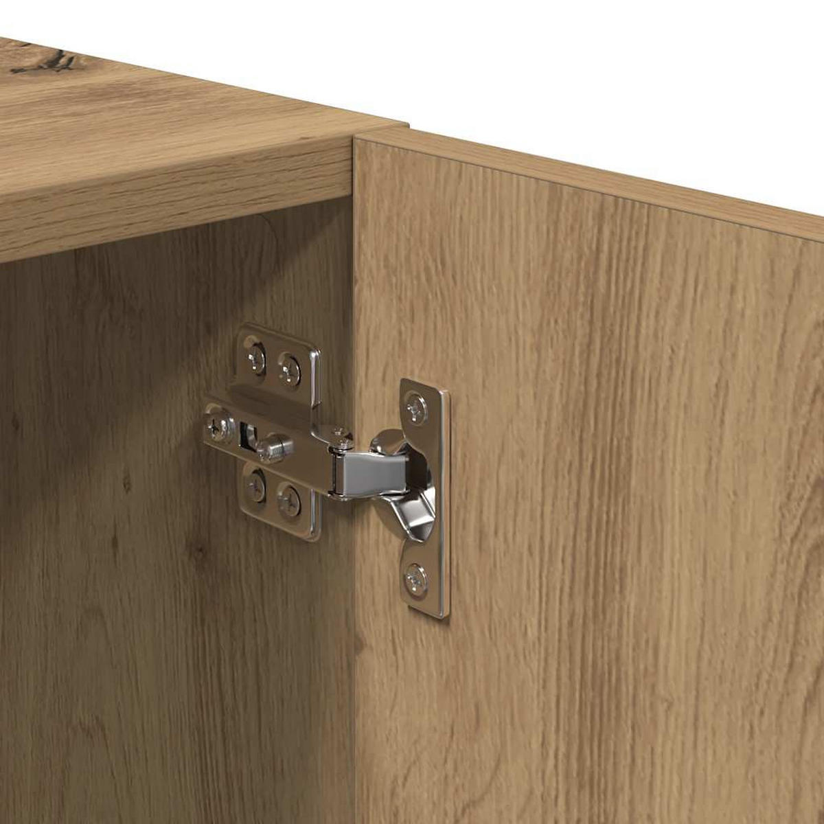 TV-SCHRANK Artisan-Eiche 180/31,5/40 Cm Holzwerkstoff - Braun, Holzwerkstoff (31.5/40/180cm) - vidaXL