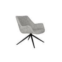 SESSEL Doulton Grau - Grau, Kunststoff (84.5/78.5/80.5cm) - Zuiver
