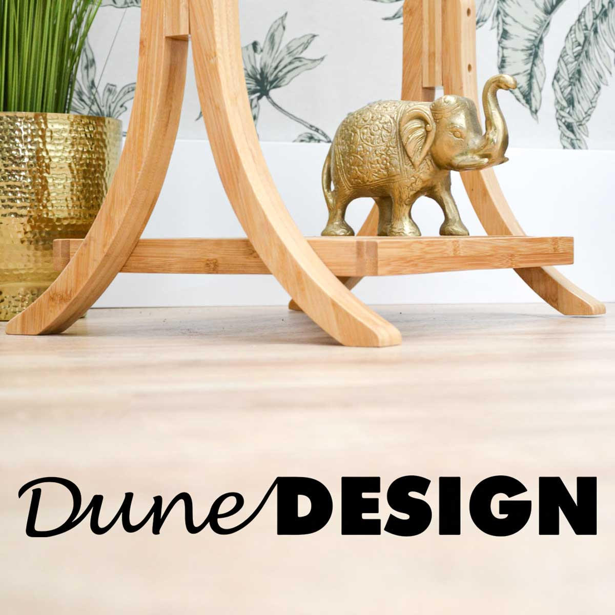 BAMBUS-HANDTUCHSTÄNDER 40x30x102 cm - Braun, Holz (30/102/40cm) - Dunedesign
