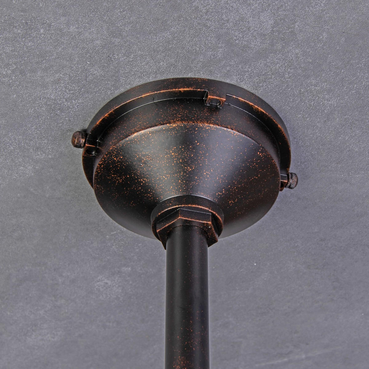 HÄNGELEUCHTE Luigi, Braun, 98cm - Braun, Metall (98/98/90cm) - KOSILUM