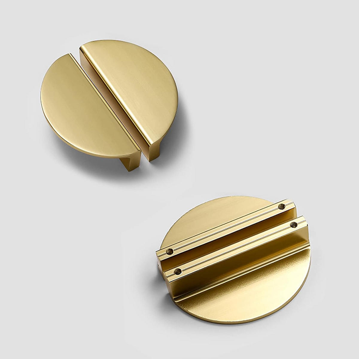 MÖBELGRIFF Gold 4er-Set - Goldfarben, Metall (2/3.7/7.8cm)