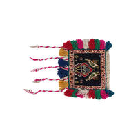 TEPPICH Gashgai Blau 28/30 cm Schurwolle - Blau, Textil (30/28cm) - Looma