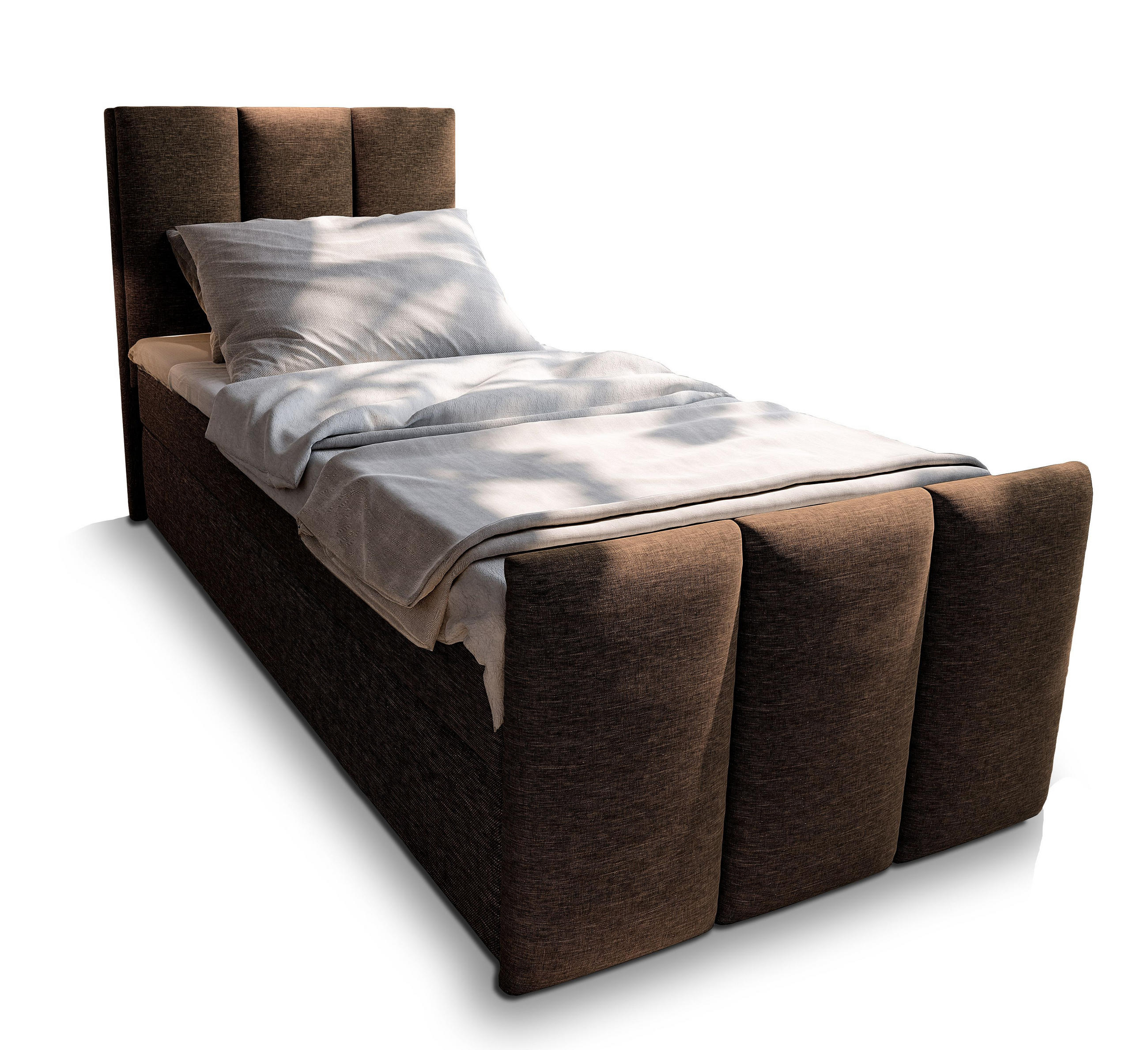 Masseno Boxbett Braun 80x200 cm
