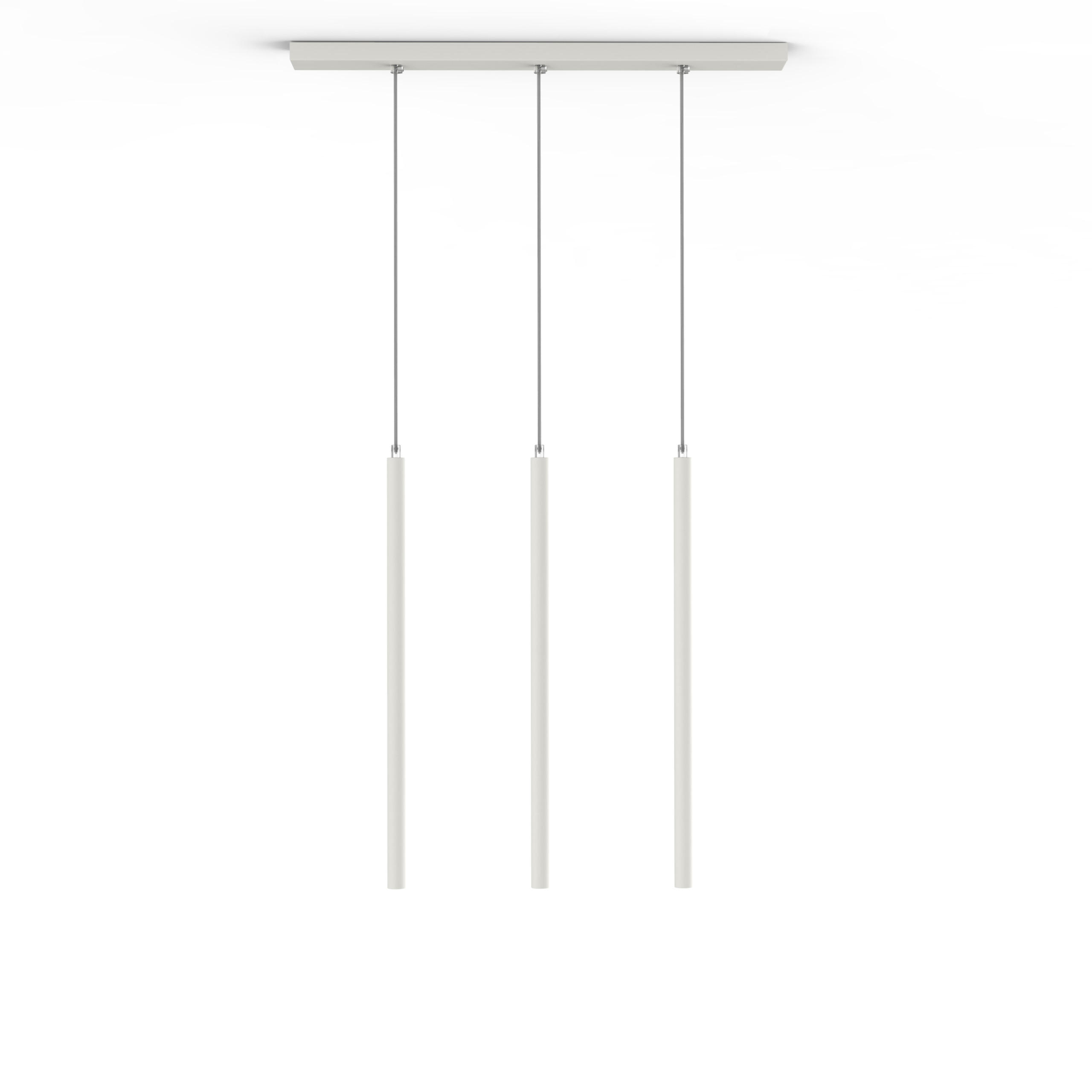 LED-HÄNGELEUCHTE - Weiß, Metall (6/70/60cm) - Lumicom