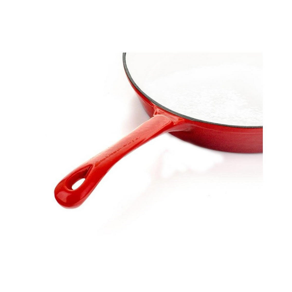 PFANNE Rot 25/25/4.5 cm KH2262 - Rot, Metall (25cm) - Kinghoff 