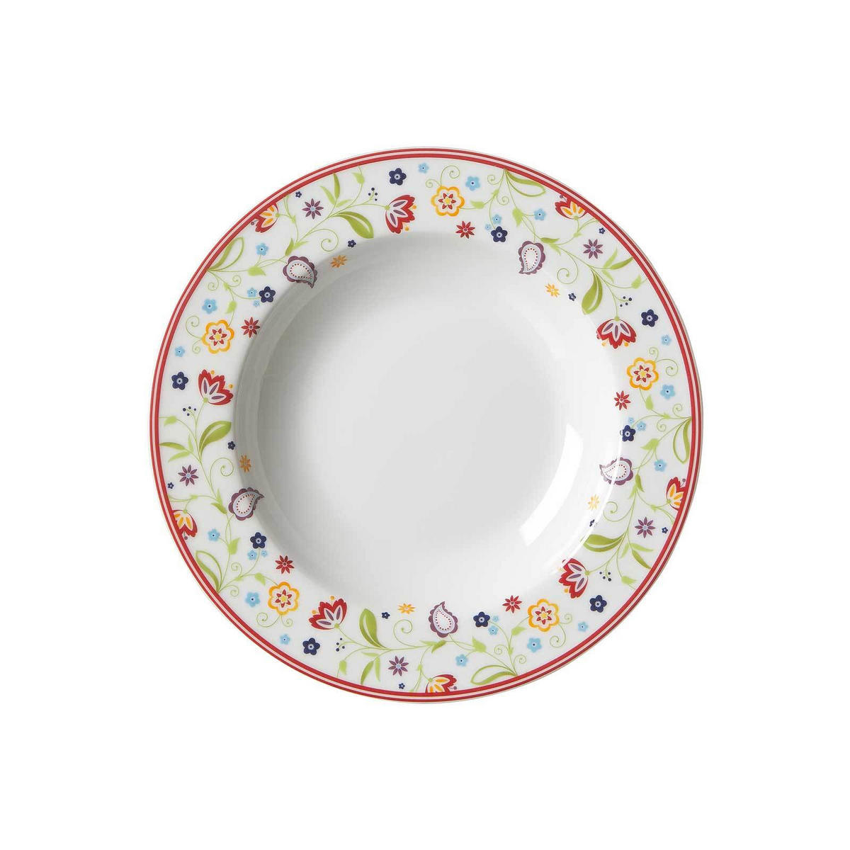 TAFELSERVICE Shanti Doppio bunt 12-tlg. - Multicolor, Keramik (2/2/2cm) - Ritzenhoff Breker