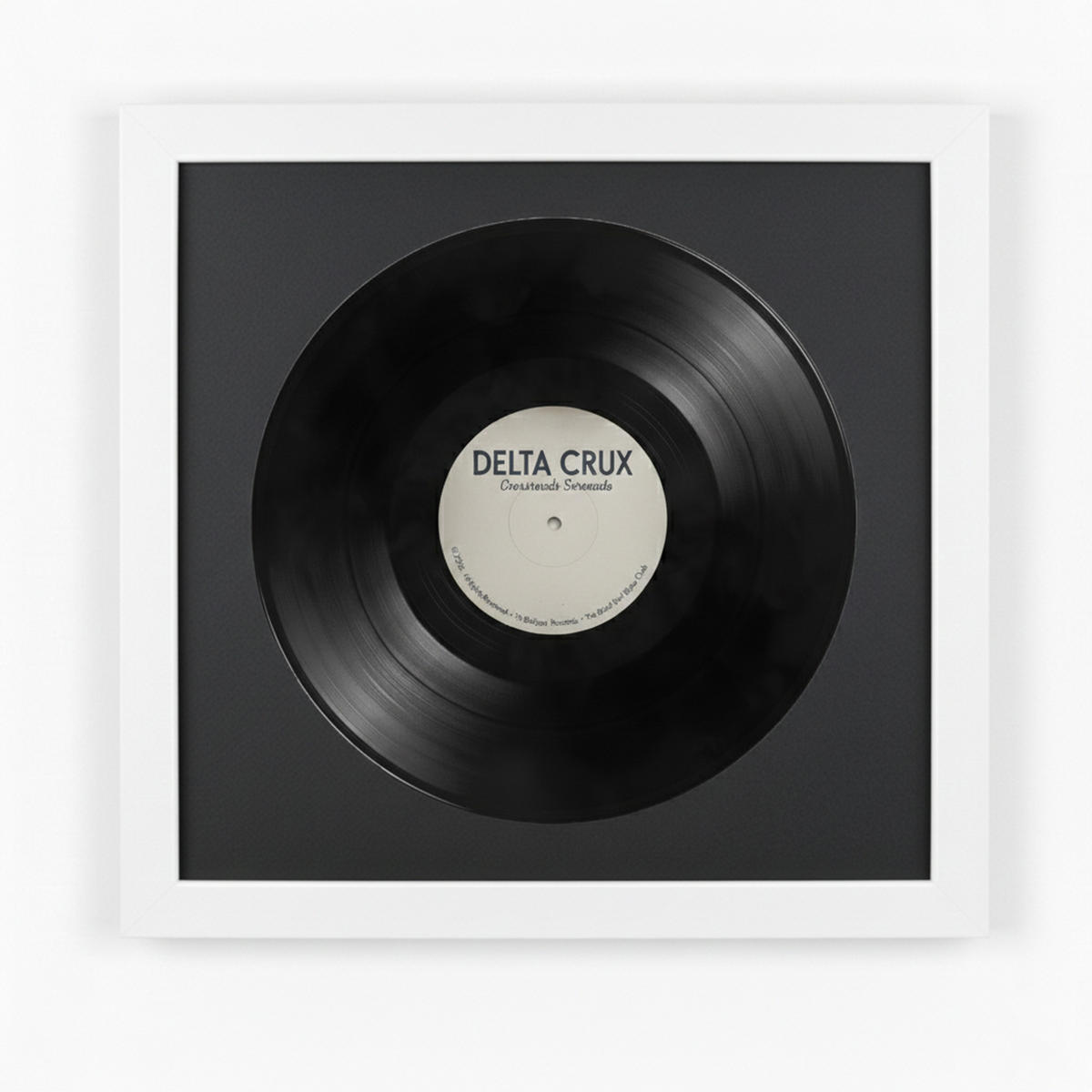 SCHALLPLATTEN BILDERRAHMEN 40/40 2er Set - Weiß, Holz (40/40cm) - K-Möbel