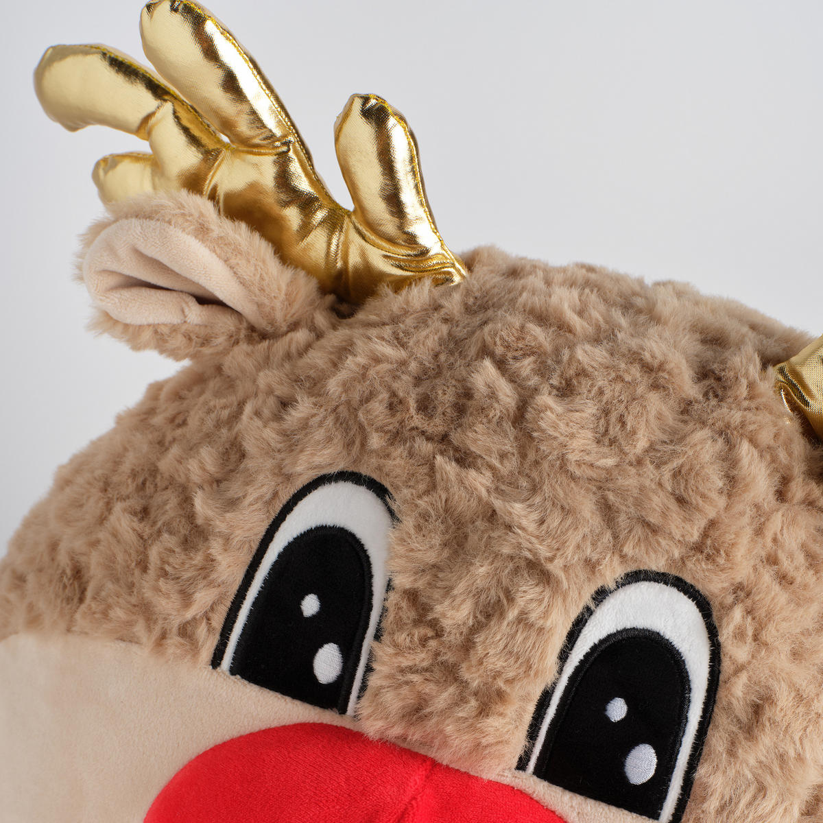 KUSCHELTIER Weihnachten Rinek, 40x33x19cm - Beige, Textil (19/40/36.5cm) - home&you