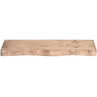 WANDREGAL rustikales 16/4,4/50 cm hell - Hellbraun, Holz (50/4.4/16cm)