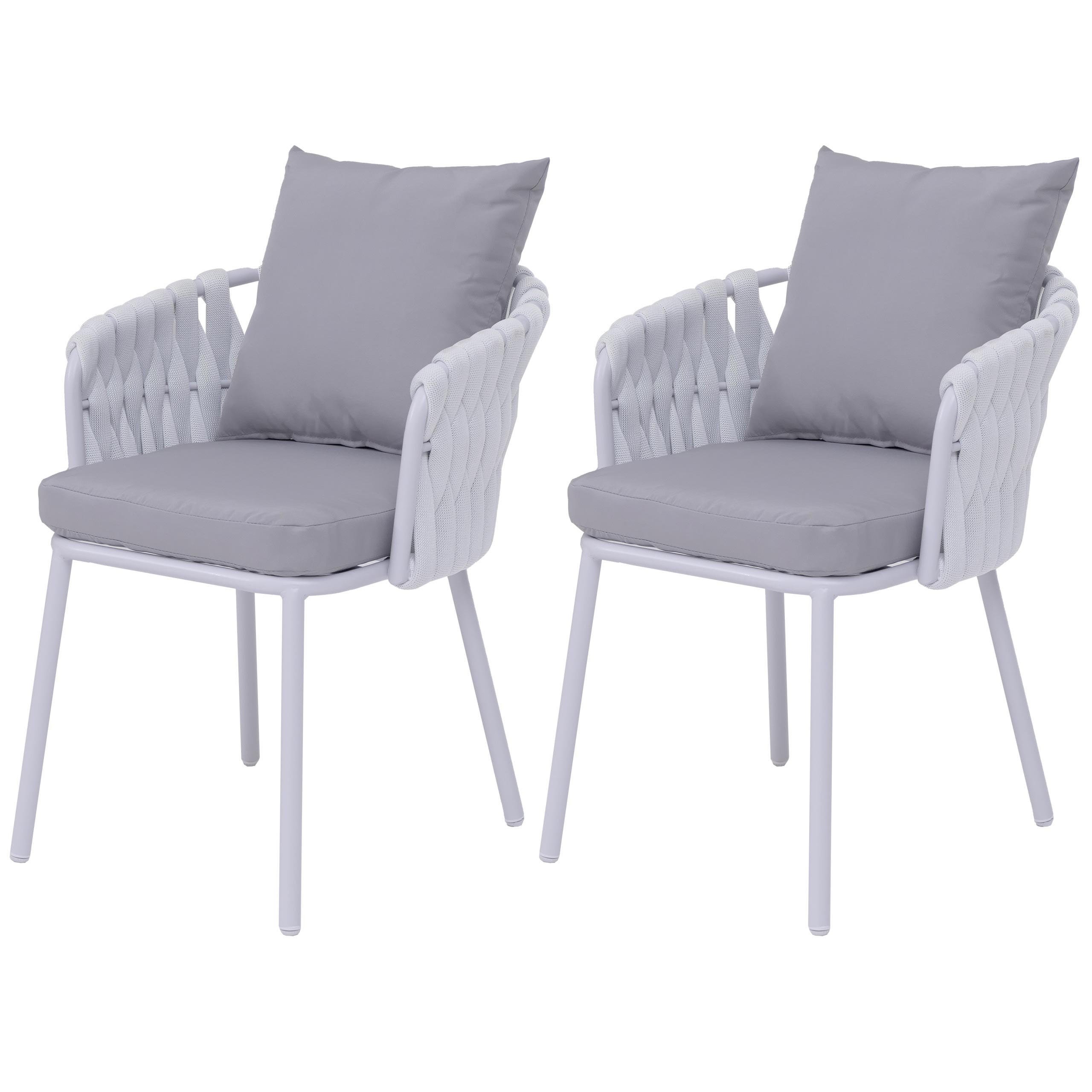 ZÁHRADNÁ STOLIČKA Svetlošedá - svetlosivá, kov (56/71/57cm) - MCW