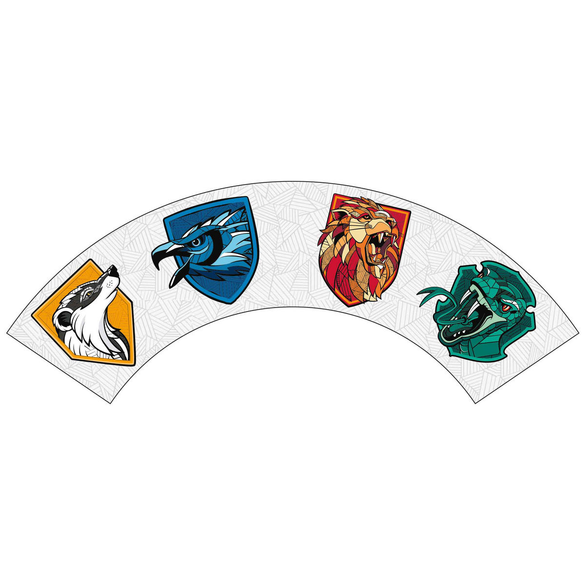 MÜSLISCHALE Harry Potter Weiß 500 ml - Weiß, Keramik (14cm) - United Labels