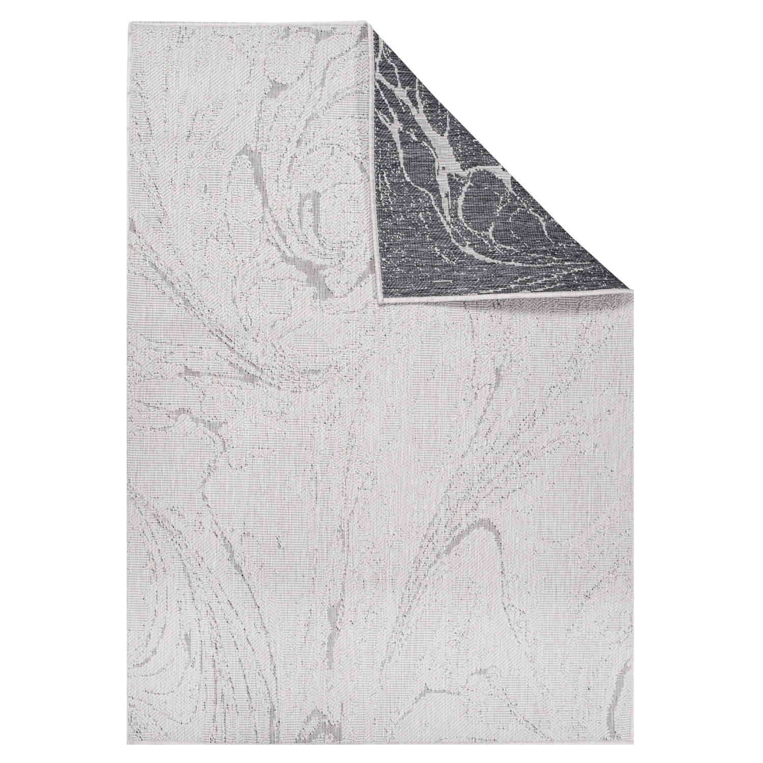 OUTDOOR-TEPPICH DuoRug 5733 Natur 160x230 cm - Creme, Textil (160/230cm) - carpet city