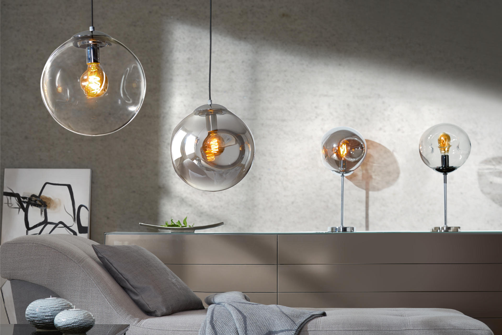 Die ideale Beleuchtung fuer das Wohnzimmer