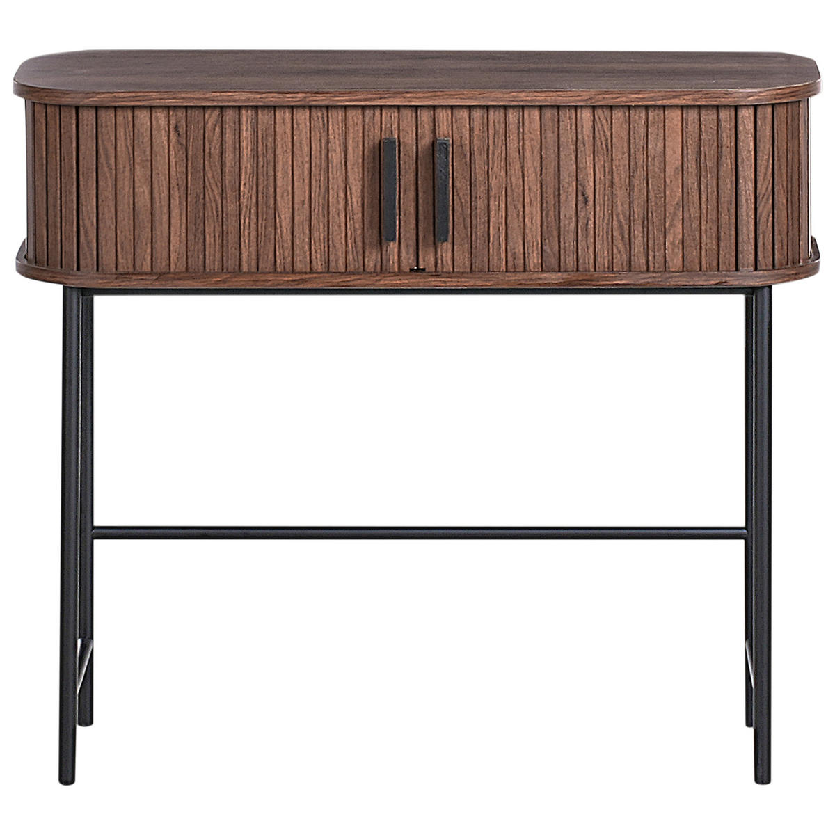 KONSOLENTISCH Braun Bradley - Braun, Holzwerkstoff (30/80/70cm) - Beliani